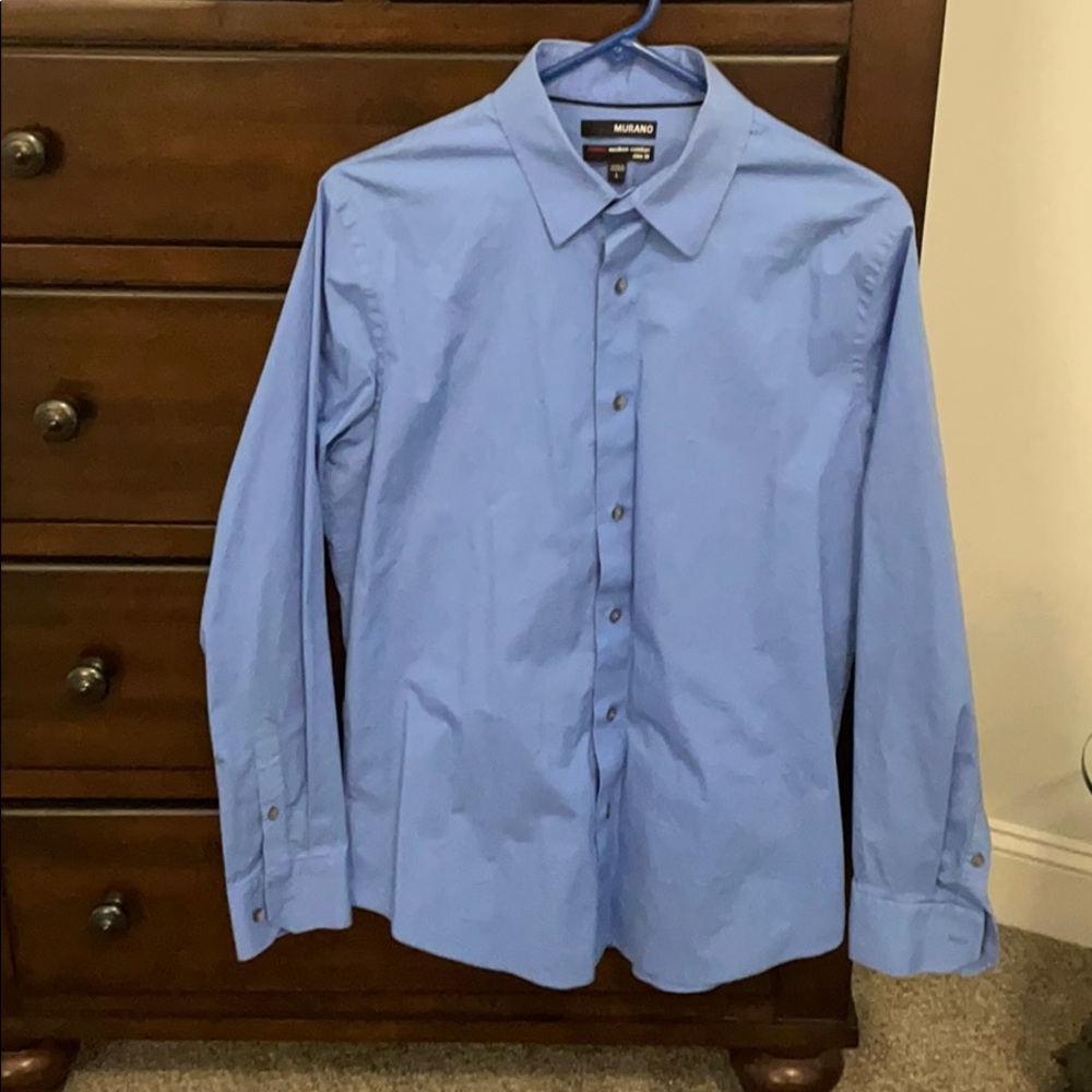 Men’s Full Button Dress Shirt